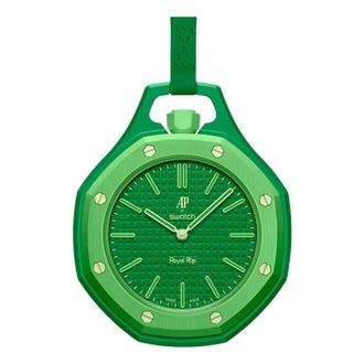 Swatch X Audemars Piguet Bioceramic Royal Pop Green Eight SSX03W100N-1143714811