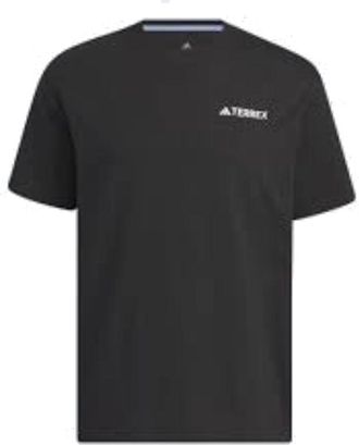 adidas Terrex Campyx Graphic T-Shirt Asia Sizing Black White IC1948