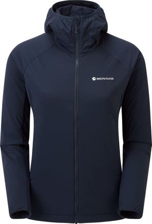Montan&eacute; Womens Fireball Lite Hooded Jacket - Eclipse Blue