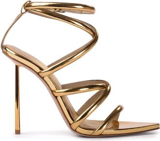 Le Silla Bella leather sandals - women - Other fibres - 40.5 - Gold