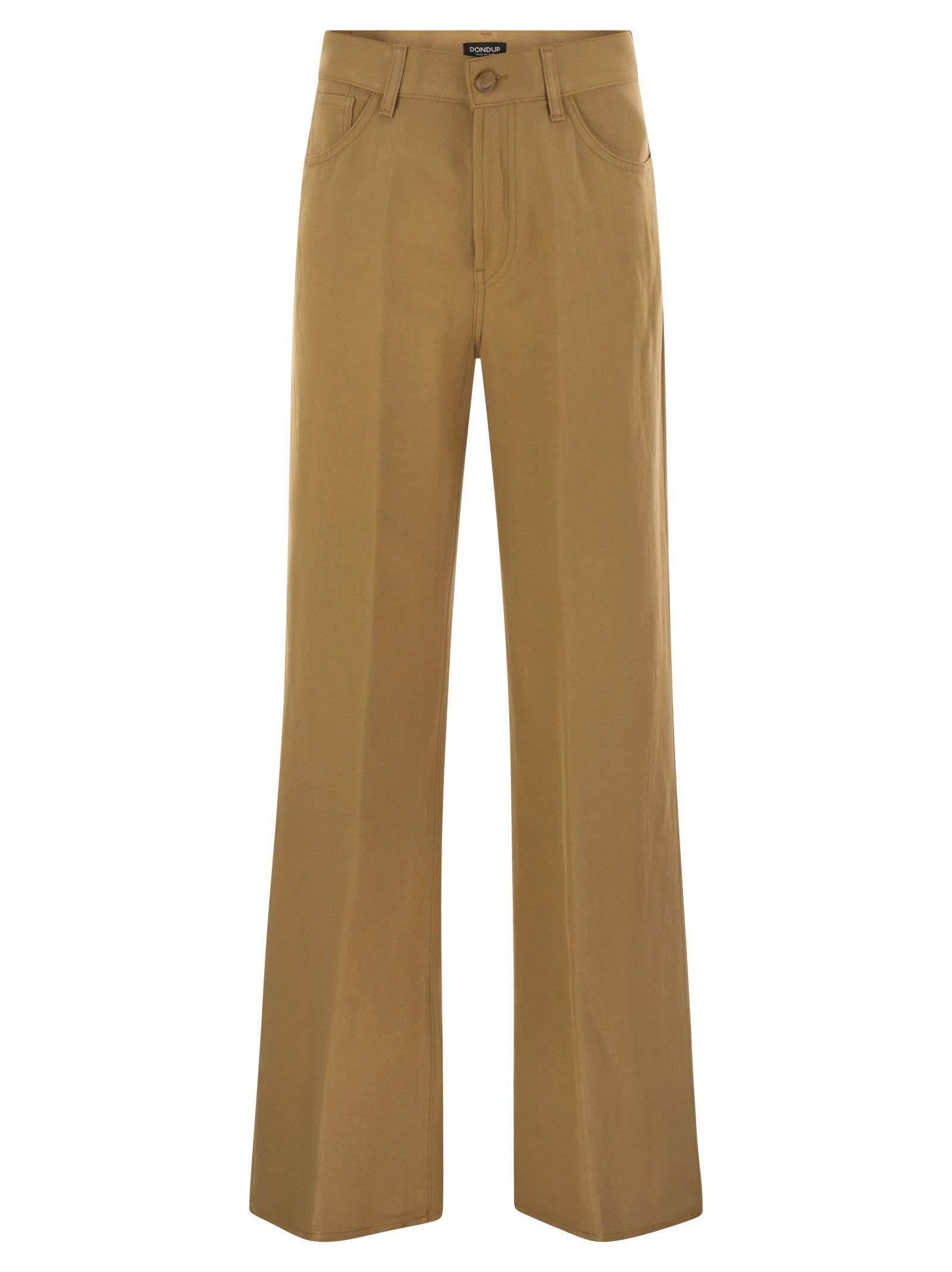 パンツ DONDUP Women Straight Pants DP600 GS0062D XXX DD BEIGE Dondup Trousers from $156.00 - on Stylight