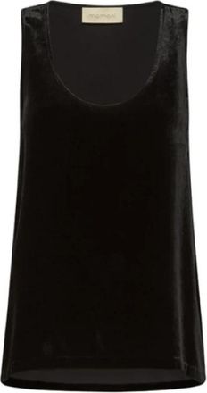 Momoni Remy Top - Dames - Tops zonder mouwen - Zwart - S - Tops