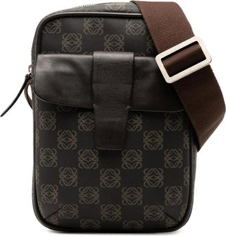 Loewe Pre-owned Cross Body Bags, female, Brown, Size: ONE SIZE Pre-owned Crossbody Bag