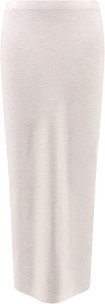 Hev&ograve; Midi Skirts - Dames - Kokerrokken - Beige - 2XS - Rokken