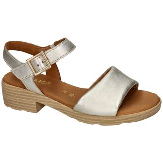Gabor Schoenen, Dames, Grijs, 39 EU, Leer, Gabor 82.814.81