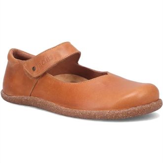 Taos Womens Ultimate Mary Jane In Tan Leather