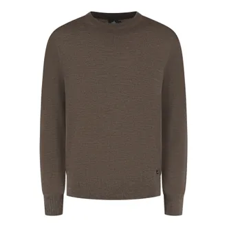 Wahts Mens Knitwear, TargetGroup:Men Taupe Melange / XXL