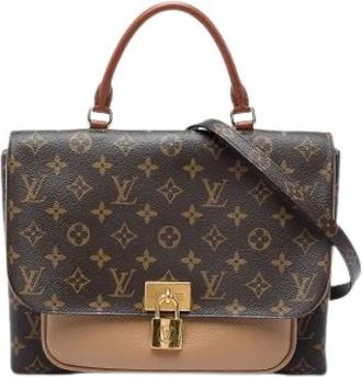 Louis Vuitton Pre-owned Marignan - Dames - Pre-owned - Bruin - Maat: ONE Size Leer