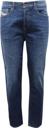 Diesel 2005 D-Fining Regular Broeken - Heren - Slim Fit Jeans - Blauw - W30 - Leer - Jeans