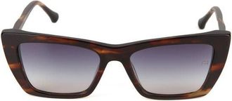 Ana Hickmann Womens Sunglasses Tortoise Acetate Eyewear