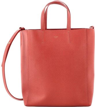 Celine Celine Vertical Cabas Tote Grained Small (Authentic Pre-Loved)