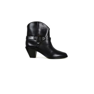 Francesco Russo Schoenen, Dames, Zwart, 39 EU, Leer, Santiag Laarzen