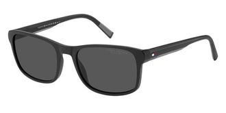 Tommy Hilfiger TH 2325/S Polarized 807/M9 Mens Sunglasses Black Size 56