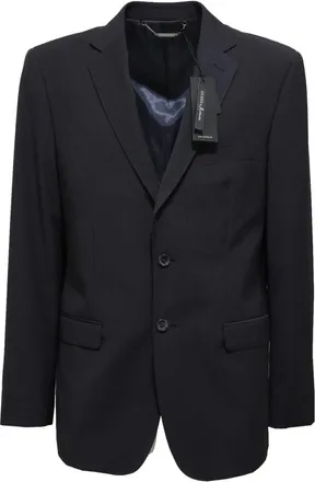 Guess Klassiek Jasje - Heren - Blazers - Blauw - XL - Jassen