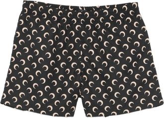 Marine Serre Moon-print Swim Shorts