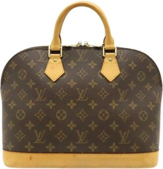 Louis Vuitton Pre-owned Handbags, female, Brown, Size: ONE SIZE Pre-owned Monogram Alma Handbag