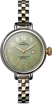 Shinola The Birdy 34mm - Green