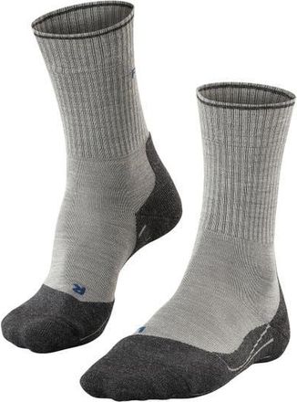 Falke TK2 Explore Wool Silk Hiking Socks in Light Grey at Nordstrom, Size Medium