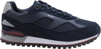 HUGO BOSS Royal - Heren - Sneakers - Blauw - 45 EU - Schoenen