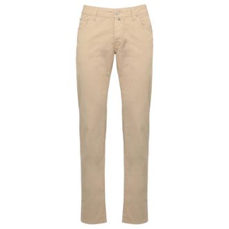 Jacob Cohen Straight Trousers, male, Beige, Size: W38 Straight Trousers