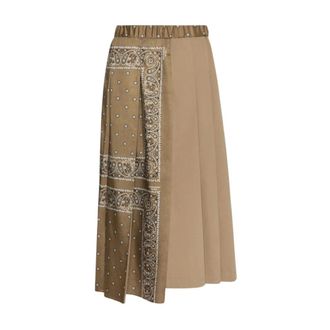 Max Mara Mujer, Faldas, Marr&oacute;n, Talla: 2XS