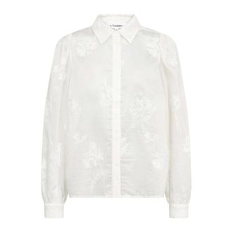 Co'Couture Dames, Blouses & Shirts, Wit, Maat: XL