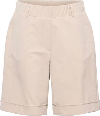 &Co Woman Korte Broeken, Dames, Beige, 2Xl, Short Shorts