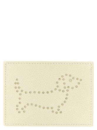 Thom Browne Womens Beige Calfskin Cardholder Accessory