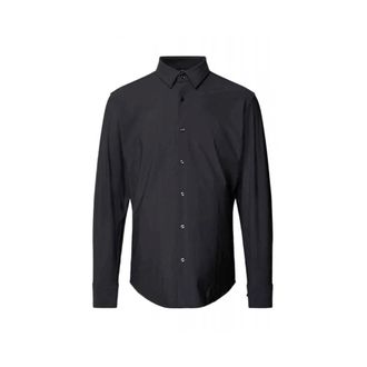 HUGO BOSS Hombre, Camisas, Negro, Talla: M