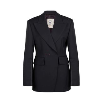 Seafarer Blazers, female, Blue, Size: XS Double-Breasted Blazer