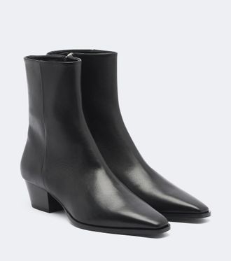 Aeyde Baba leather ankle boots
