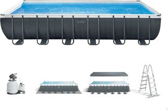 Intex Piscina Elevada Rectangular Intex Ultra Xtr Frame 732x366x132 Cm + Depuradora