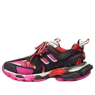 Balenciaga (WMNS) Balenciaga Track Trainer Black Pink 542436W1GC11052