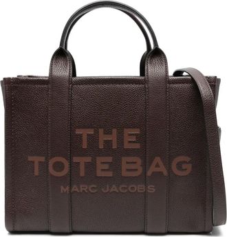 Marc Jacobs Borsa tote media in pelle - Marrone