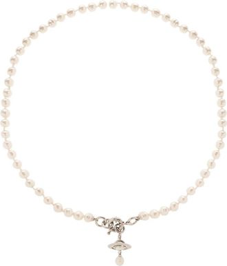 Vivienne Westwood Aleksa Necklace - Heren - Kettingen - Beige - ONE Size - Accessoires