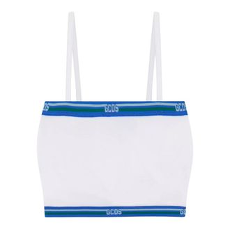 GCDS Mini Top - - Tops - Donna - Bianco - S