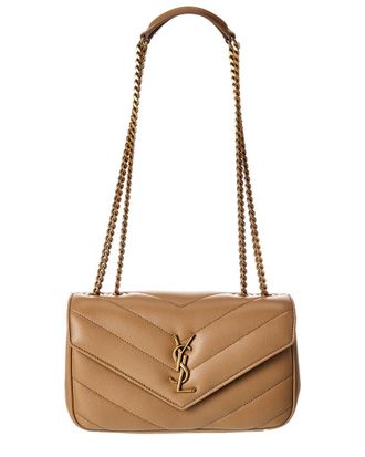Saint Laurent Loulou Small Leather Shoulder Bag