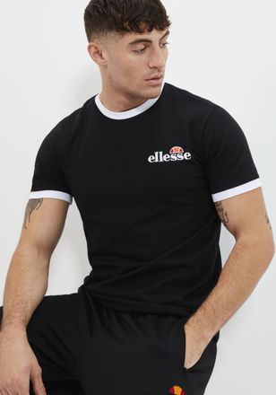 Ellesse T-Shirt ELLESSE MEDUNO TEE, Herren, Gr. XXL, schwarz, Obermaterial: 100% Baumwolle, Rundhals, Shirts T-Shirt