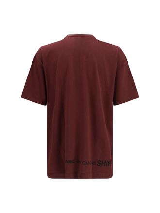 Comme Des Gar&ccedil;ons Cotton Crewneck T-Shirt - Purple