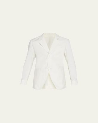 3.1 Phillip Lim Mens Oversized Solid Sport Jacket