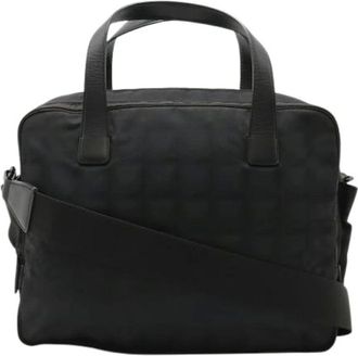 Chanel unisex, Pre-owned, Zwart, Maat: ONE Size Leer