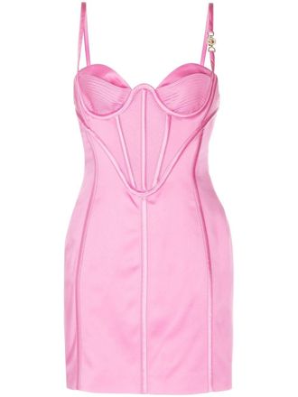 Versace Mini-jurk met korset - Roze