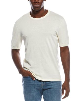 J.McLaughlin J.Mclaughlin White Ventura T-Shirt
