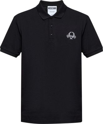 Moschino cotton polo shirt - Black