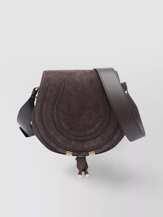 Chlo&eacute; adjustable strap saddle shape shoulder bag