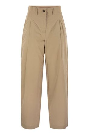 Max Mara Artur1234 - Carrot Poplin Trousers