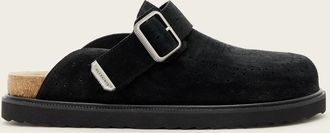AllSaints Leather Randal Suede Mules, Size: UK 11/US 12/EU 45