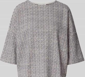 Christian Berg T-Shirt mit überschnittenen Schultern in Dunkelblau, Größe XXL