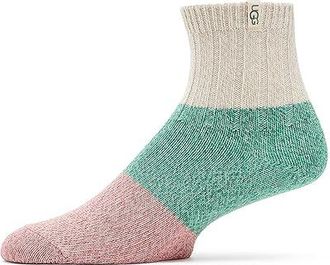 UGG Jhene Quarter Womens Sock Hummingbird, Cotton/Polyester