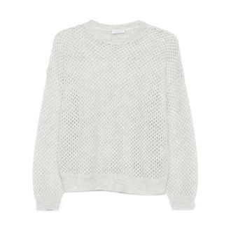 Brunello Cucinelli Mujer, Jerseys, Gris, Talla: M